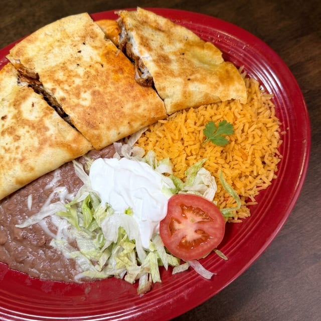 Quesadilla Deluxe.