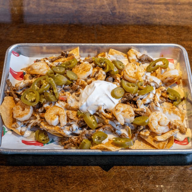 Tres Amigos Nachos.