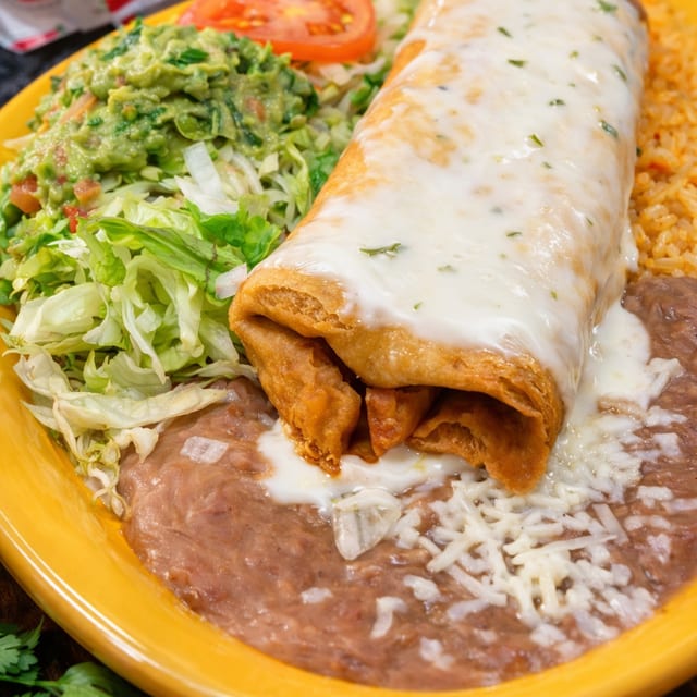 Chimichanga Dinner.