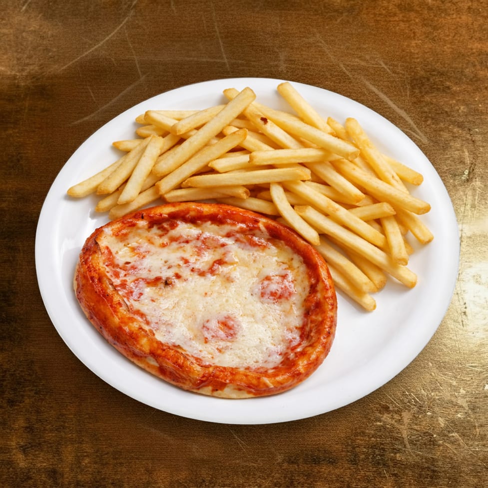 Pizza & Fries.