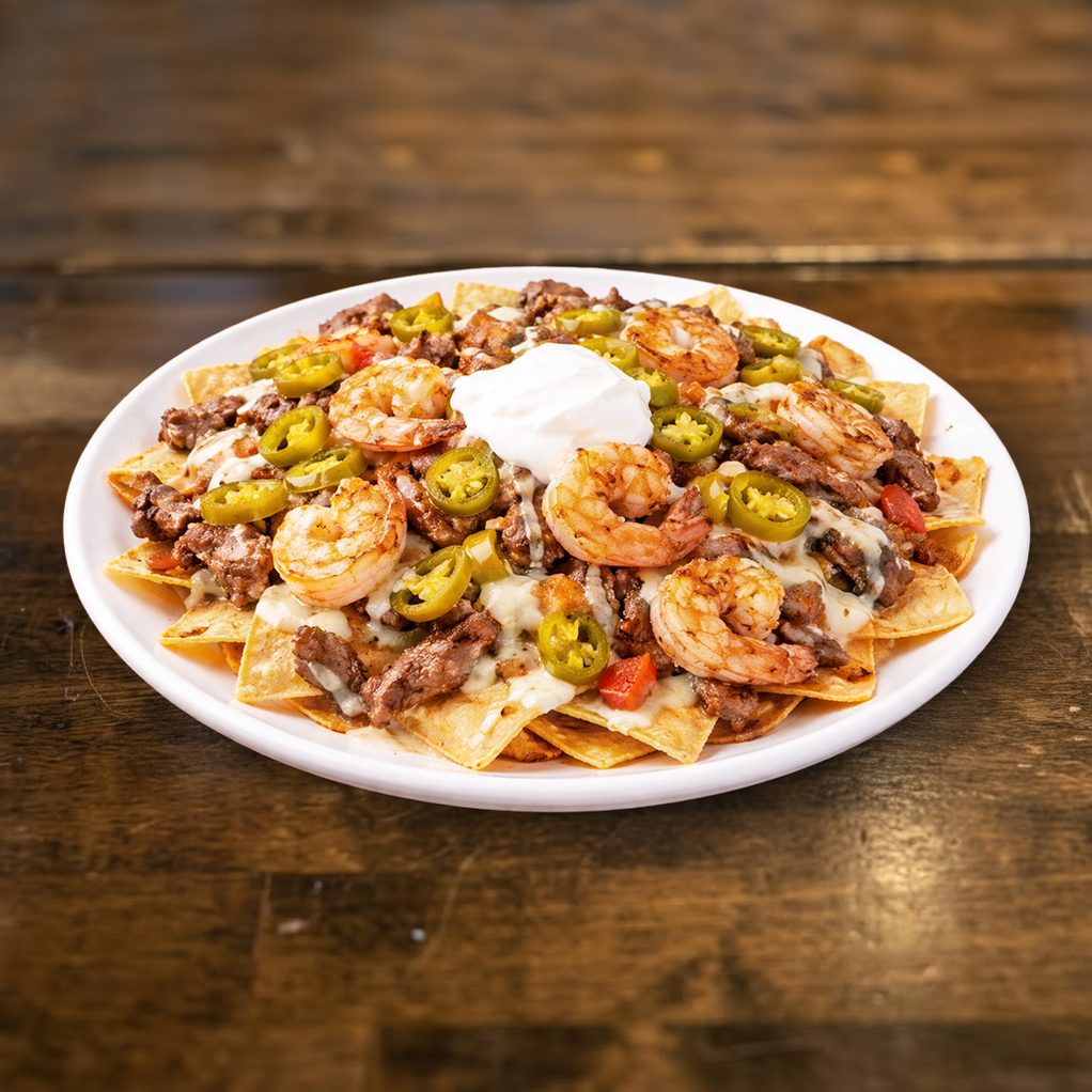 Tres Amigos Nachos.