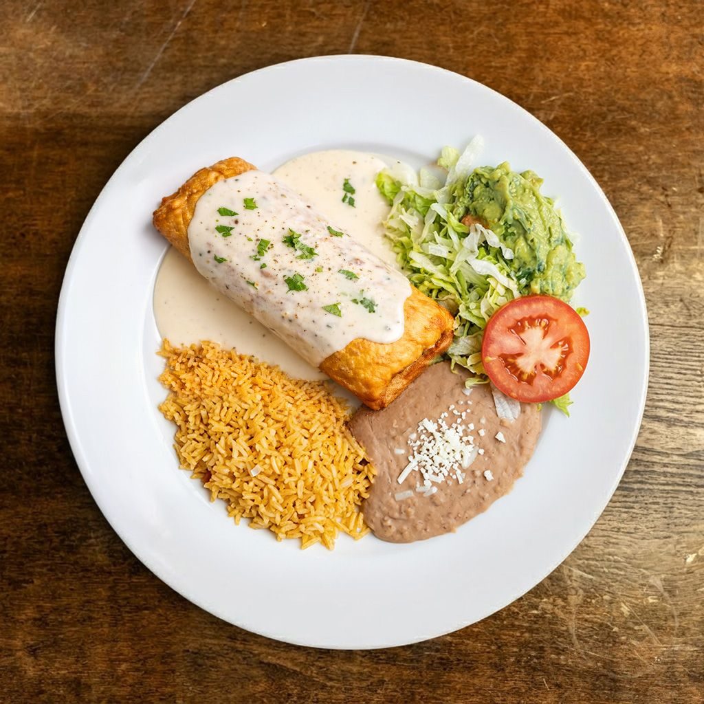 Chimichanga Dinner.
