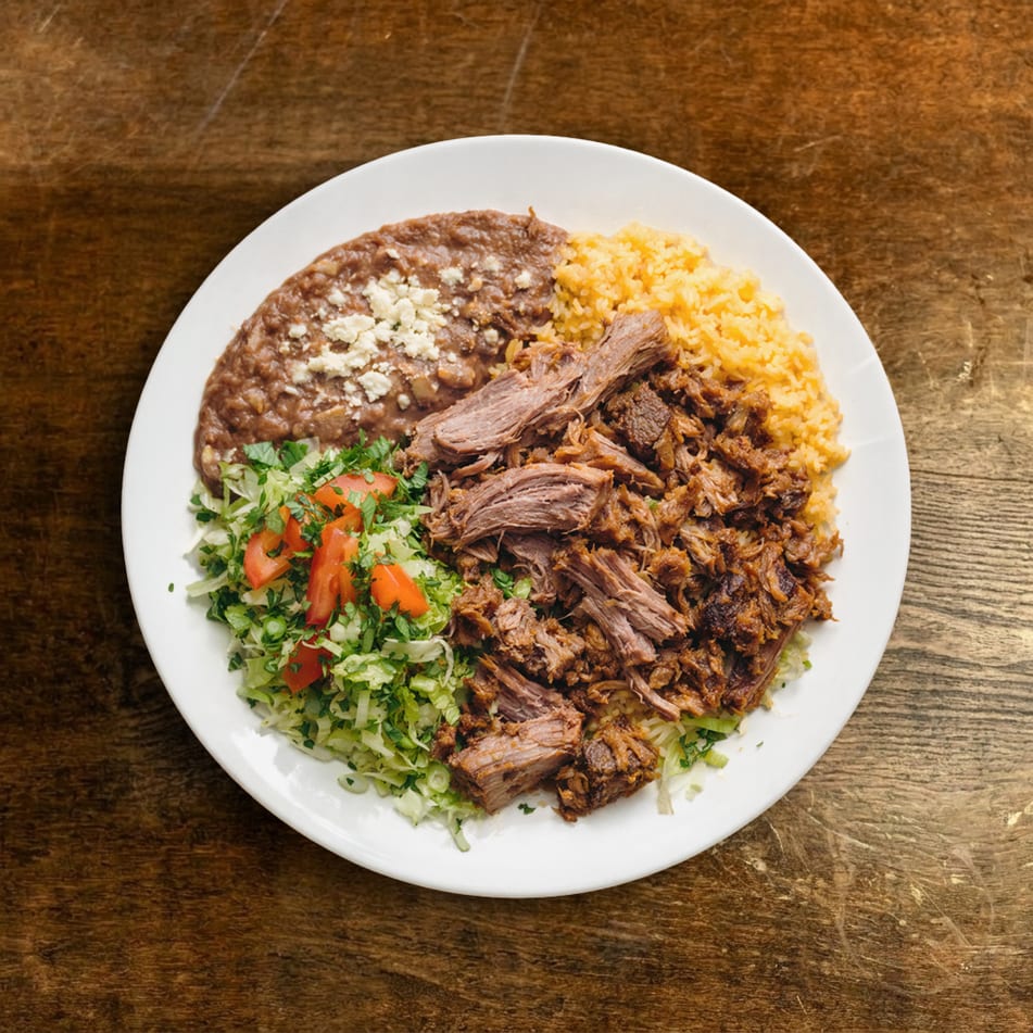 Carnitas Dinner.
