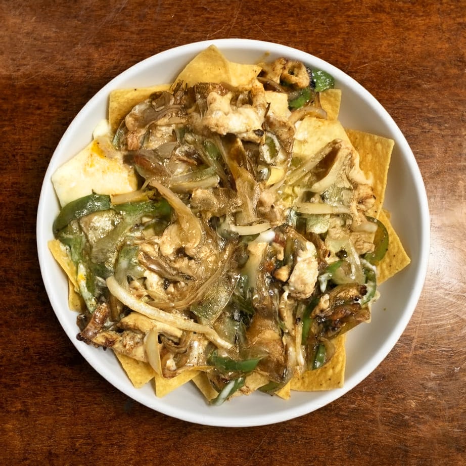 Mucho Fajita Nachos.